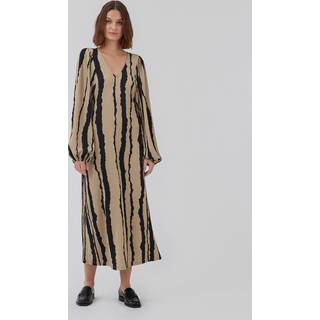 Modström HarlandMD print dress - Torn Lines - M - Kjole