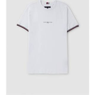 Tommy Hilfiger Herren T-Shirt weiß Slim Fit