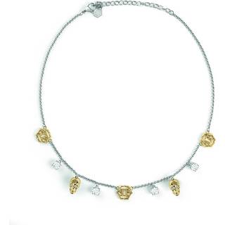 Philipp Plein PJ3AA12NU Damen-Kette 3D Skull Zweifarbig