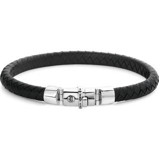 Rebel & Rose Armband Half Round Braided RR-L0133-S-L+ Herren