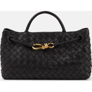 Bottega Veneta East-West Andiamo Intrecciato leather tote bag - black - One Size