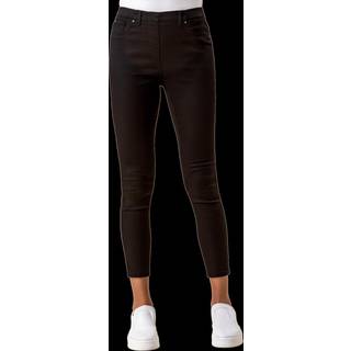 Roman Roman Black Ultimate Denim Cropped Leggings