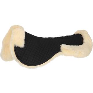 Medi Lamb sadelpad - Black - PONY