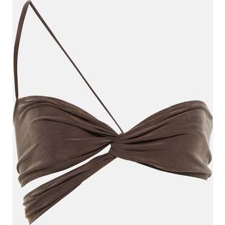 Jacquemus Le Bandeau Espelho bra top - brown - M