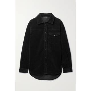 Simon Shirt - Black Corduroy Xs