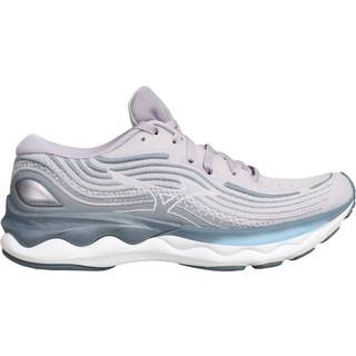 Mizuno Wave Skyrise 4 Neutral Running Shoe Women - Grey, White, Size 8.5 - grey