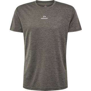 Newline Pace Melange Running Shirt Men - Grey, Size XL - grey