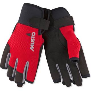 Sejlerhandsker Musto Essential Sailing Short Finger Glove, True Red, X-Large