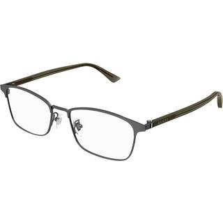 Gucci Mand GG1475OJ 003 Optiske stel Titanium Rifle tønde Transparent Firkantet