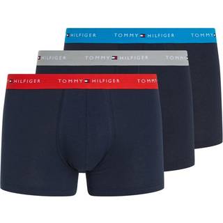Tommy Hilfiger 3-pak WB Trunks - Navy-2 - Large * Kampagne *
