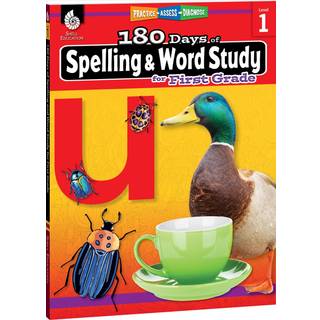 180 Days™: Spelling and Word Study for First Grade