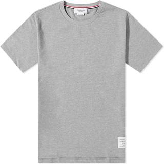 Thom Browne Relaxed Fit Short Sleeve T-Shirt Light Grey