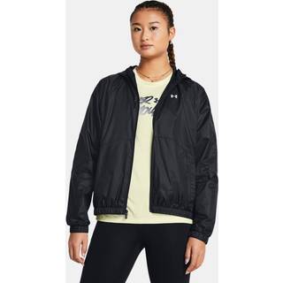 Jakke Under Armour Rival Sport Windbreak Jacket Black/ White L - White - L