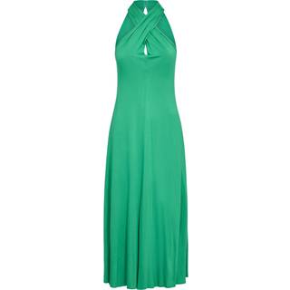 Polo Ralph Lauren Halterneck jersey midi dress - green - XS