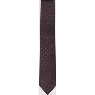 Reiss Reiss Burgundy Liam Polka Dot Silk Tie