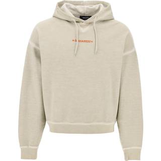 DSQUARED2 Cipro Fit Pullover Hoodie Beige