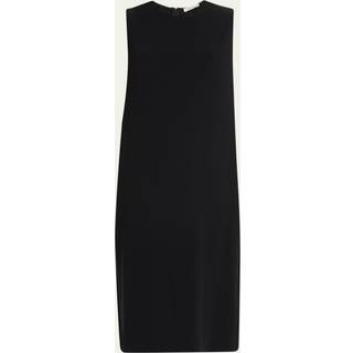 The Row Mirna crÃªpe midi dress - black - L