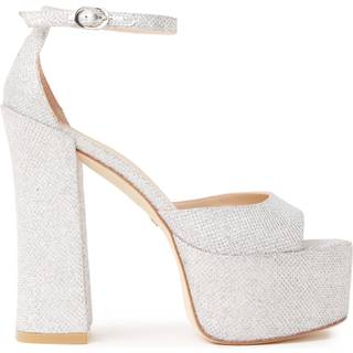 Stuart Weitzman Skyhigh 145 Platform Sandal - Woman Crystal 41.5