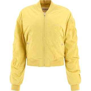 Marant Etoile Bessime cotton-blend bomber jacket - yellow - L