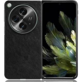 Oppo Find N3/OnePlus Open Belagt Plastikcover - Sort