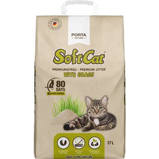 Soft Cat Kattströ Naturlig & Lys - 17 L