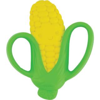 Infantino lil 'nibbles tekstureret silikone teether - sensorisk efterforskning og t?nder lettelse med let at holde h?ndtag majs