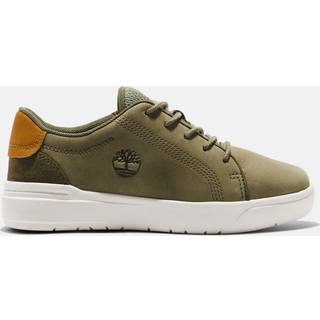 Timberland Kid's Seneca Bay Low Lace Up Sneaker Sneaker Børn størrelse 35 farve olivengrøn