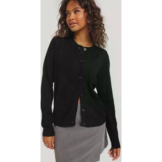 Object Collectors Item Objthess L/S Short Cardigan Black L