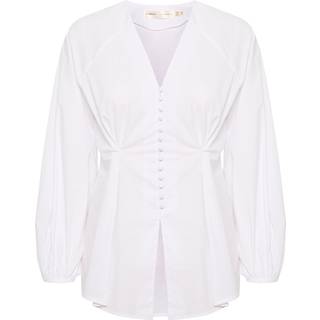 Inwear Helveiw Blouse Bluser 30109109 Pure White (36)