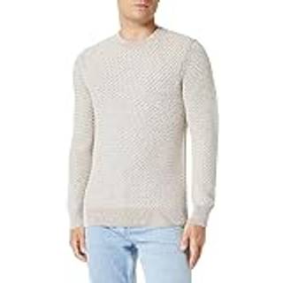 HACKETT Herren Pullover beige unifarben