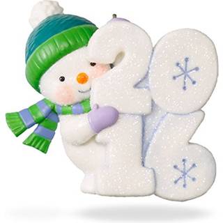 Hallmark keepsake 2016 """" Frosty Fun ?rti nr. 7 """" Dated Holiday Ornament