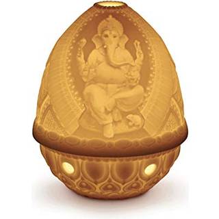 Lladro 01017318 Lord Ganesha Lithophane Votive Light - P4397