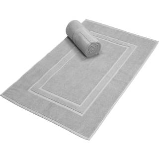 GLAMBURG Premium Bomuld 20x32 tommer 2-Pak Bademtter - 100 % Ringspundet Bomuld - Luksus Hotel & Spa Kvalitet - 800 GSM - Holdbar Bld Hjabsorb