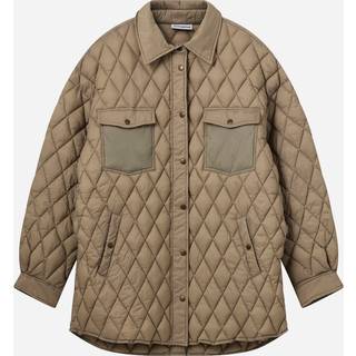 Sporty Jacket - Creamy Grey - H2O Fagerholt - Brun XS