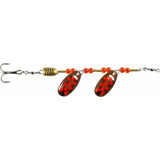 iFish The Barrel Twin 10 cm Copper with Red Dots, KRP, OneSize