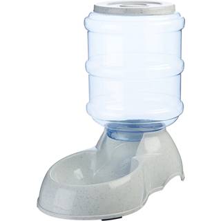 Amazon Basics Gravity Pet Food Feeder til hunde og katte små 6-pund kapacitet grå