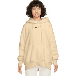 Sweatshirt med hætte Nike W NSW PLSH FZ HOODIE dq6840-838 Størrelse M