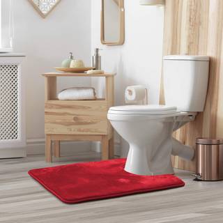 Clara Clark Bath Mat - Memory Foam Bath Mat - Soft Badeværelsetæppe - Non Slip and Super Absorbent - Hurtig tørringsmaskine Vaskbart bademåtte -