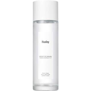 Huxley Secret of Sahara Toner udtr?kker det 4.06 FL. oz. | Koreansk hudpleje | pH -afbalancering af toning vandopdateringer og hydrater hud
