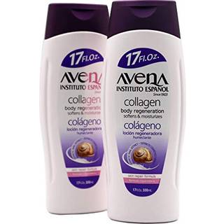 Avena Instituto Espaol Collagen Body Regeneration Bldgr og fugter Skin Repair Formula 2-pak med 17 FL Oz hver 2 flasker.