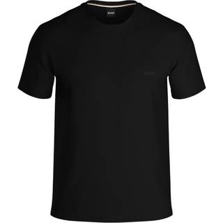 BOSS Rib T Shirt - Black - X-Large