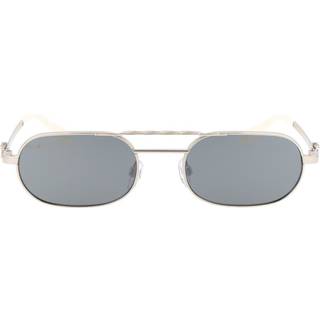 Off-White Unisex OERI072 Baltimore 7272 Silver mirror silver Solbriller Metal Sølv Sølv Rund Normal Spejl - Sølv