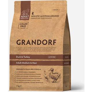 Grandorf Adult - And, Kalkun og Kornfri - 3kg