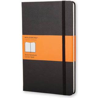 Moleskine Clas. H Notesbog | L | Linj. | M.grøn