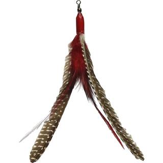 Gocat da Bird Feather Cat Toy Super Refill Handmade i USA 3 -pakken