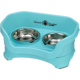 Neater Feeder Deluxe Mess Proof katteskle forhjet til alle racer - Fremstillet i USA - Ingen spild hvede skle til indendrs katte - Rustfrit