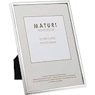 Maturi s?lvbelagt fotoramme - tynd kant 3,5 x 5 -tommer (9 x 13 cm)
