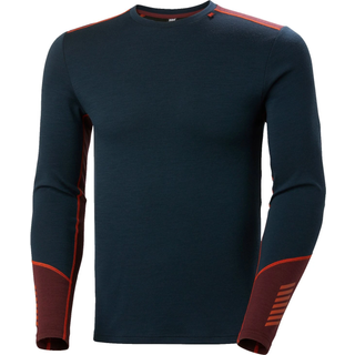 Helly Hansen Men's LIFA® Merino Midweight Crew Base Layer S MIDNIGHT