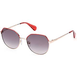 Max & Co. MO0060 28A 52 Solbriller Kvinder Guld - Glossy Rose Gold Red - 52mm