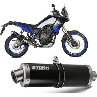 Storm Steel Black Oval endelyddæmper